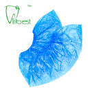 CPEの青いプラスチック使い捨て可能な防水靴カバー