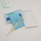 検査のための1つの使い捨て可能な歯科キットに付きプラスチック5つ