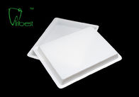 白い6g/Pc 20.6x15.5cmプラスチック歯科用具の皿