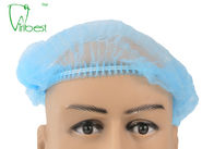 非編まれた歯科保護摩耗、医療従事者のための伸縮性がある使い捨て可能なヘッド帽子